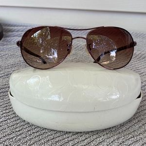 Coach Allegra Aviator Glasses
